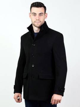 Мъжко палто с големи копчета