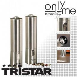 Комплект 2 броя мелнички за сол и пипер Tristar PM-4005