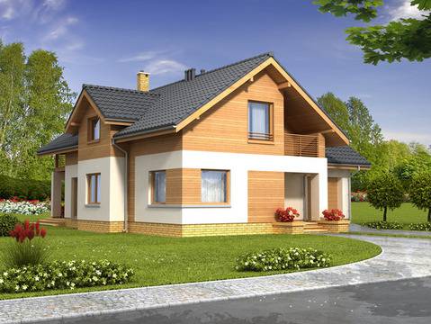 Проект на сглобяема къща 165 м2