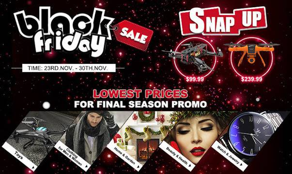 Черен Петък в китайските онлайн магазини. Всички сделки от най-добрите магазини. Списък на промоциите