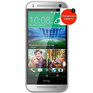 Смартфон HTC One Mini 2 (M8 mini) 4G, 16 GB, Сребрист
