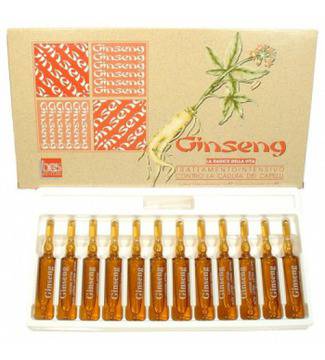 BES Lotion Active Au Ginseng Ампули за стимулиране растежа на косата и спиране на косопада с жен – шен 12 x10ml