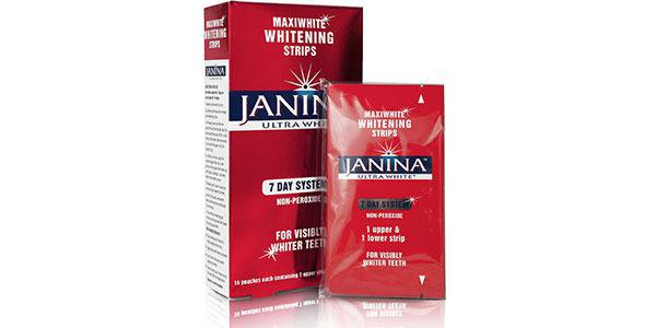 Janina, Жанина ленти за избелване на зъби 28бр