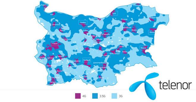 Теленор пусна 4G LTE мрежа – тест на скоростта