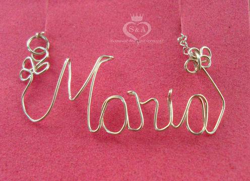 Колие С Име MARIA