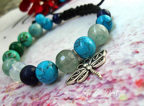 Модерна Дамска Гривна Blue Summer