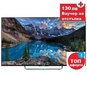 Телевизор Smart Android 3D LED Sony Bravia 43W808C, 43″ (108 см), Full HD