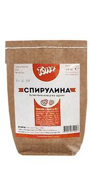 Суперхрана Спирулина на прах ТОП+ в Био магазин Bio Drink, ценна хранителна добавка