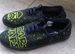 Ръчно рисувани гуменки STAR WARS №38