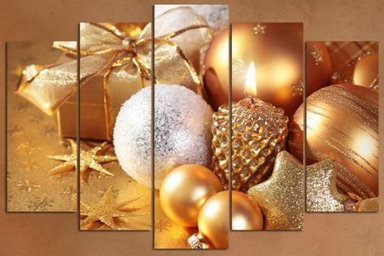 Коледно – новогодишно пано за стена – Коледно настроение – VH-414