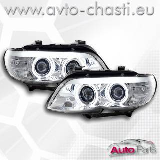 Xenon фарове за BMW X5 E53. Фарове за BMW X5 E53 с CCFL технология.