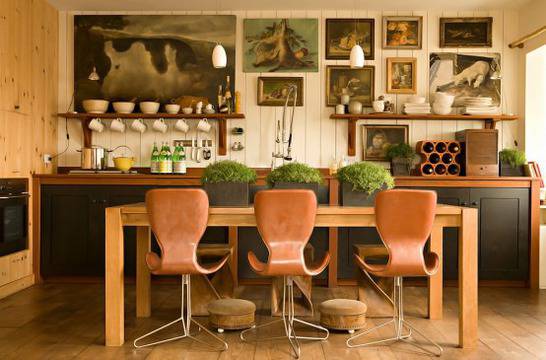 Невероятна идея за кухня в земни тонове