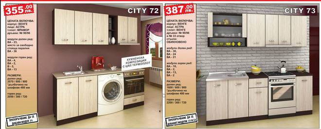 Кухни CITY