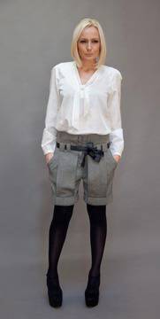 Ефирна копринена риза