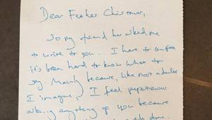 Коледното писмо на Бенедикт Къмбърбач