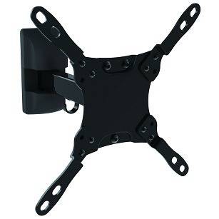 Стенна стойка за TV A+ SPB221, Регулируема, 13″-42″, Черна