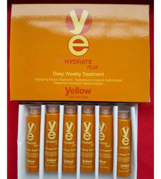 Alfaparf Yellow Hydrate Plus Weekly Treatment Ампули за дълбока хидратация на косата 6x13ml