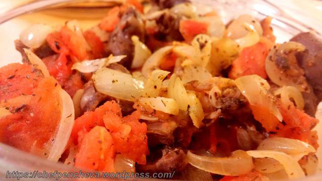 Fork and Spoon Пилешки сърчица по селски