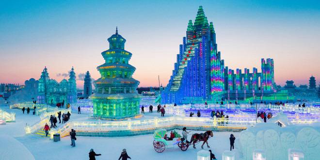 Започна леденият фестивал в Харбин