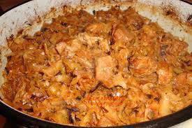 Свинско със зеле и за десерт: изненада!