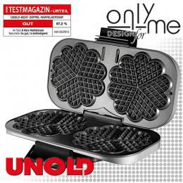 Гофретник за 2 броя вафли UNOLD 48241