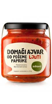 Домашен айвар с печени люти чушки Zdravo – Био Магазин Bio Drink