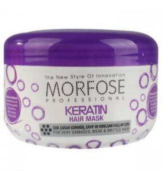 Morfose Keratin Hair Mask Маска за увредена и суха коса с кератин 500ml