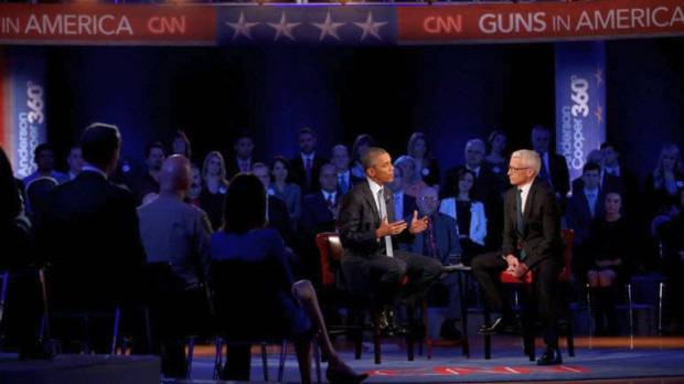 Обама призна, че никога не е имал оръжие