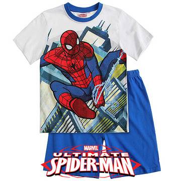 Детска пижама с къс ръкав СПАЙДЪРМЕН