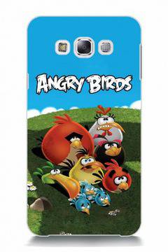 Заден предпазен капак за Samsung E700 Galaxy E7 Angry Birds Family