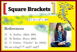 Квадратни скоби [Square brackets].