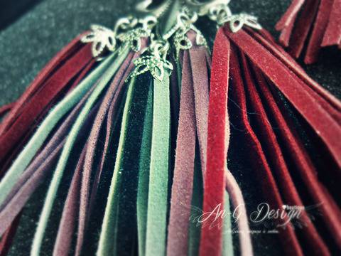 Бошо Шик Ефектни Обици Marsala