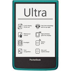 eBook четец PocketBook Ultra, E Ink Carta™ 3rd Gen, 4GB, Wi-Fi, Камера, Зелен