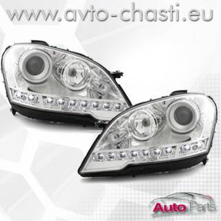 Фарове за MERCEDES ML W164 /08-2011 г. хром/