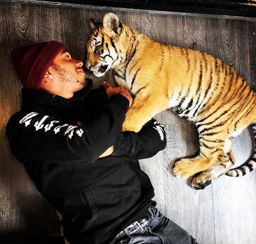 Хамилтън: Липсва ми любимата ми тигрица Никол! (СНИМКА)