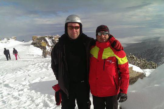 Как един британски журналист се научи да кара ски у нас