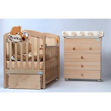 ДЕТСКО ДЪРВЕНО ЛЕГЛО LEO BABY ITALIA