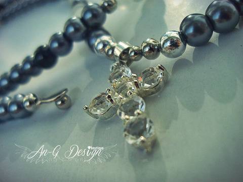 Перлено колие Silver Glow