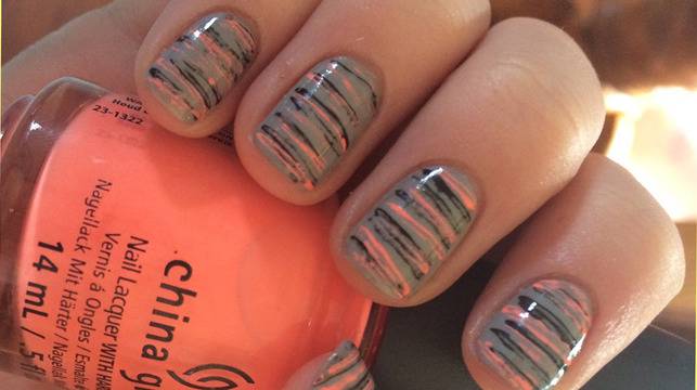 Как да си направим ефектен маникюр с помощта на конец за зъби