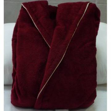 Халат в бордо