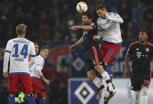 Хамбургер измъчи Байерн, но се предаде (ВИДЕО)