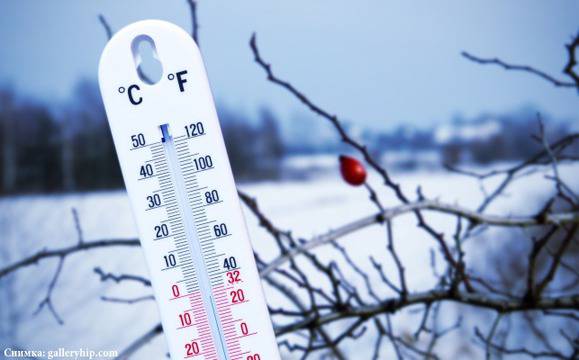 Жълт код за студ и днес в 16 области