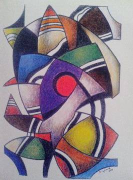 Цветни рисунки – изложба на Вълко Ценов