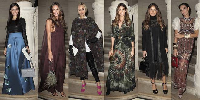 FRONT ROW: Най-стилните тоалети от първия ред на Valentino Haute Couture