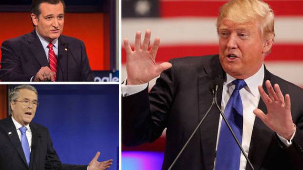 Тръмп бойкотира ТВ-дебат, другите кандидати се гаврят с него