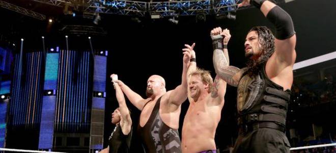 Грамадата, Рейнс, Амброуз и Джерико надвиха Семейство Уаят