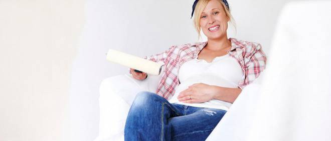 4 съвета за боядисване с латекс, докато сте бременна.