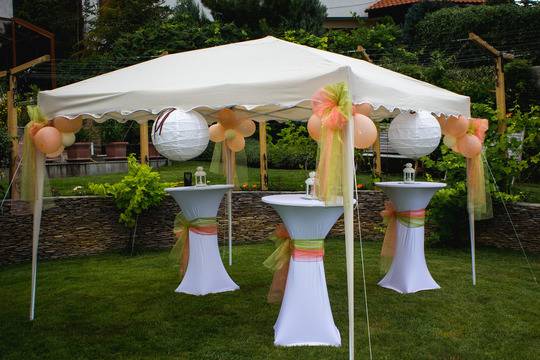 Бяла шатра под наем