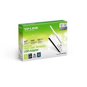Безжичен USB адаптер TP-Link TL-WN722N 150Mbps 1 антена