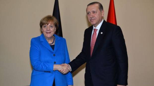 Меркел на посещение в Анкара